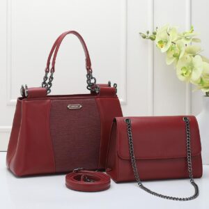 Chrisbella 3-piece handbag set.